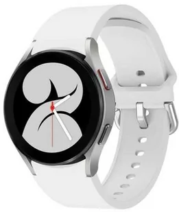 Bizon Pasek Strap Watch Silicone do Galaxy Watch 20 mm, biały - Akcesoria do smartwatchy - miniaturka - grafika 1