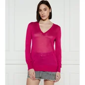 Swetry damskie - Michael Kors Sweter | z dodatkiem jedwabiu - miniaturka - grafika 1