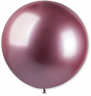 Balon olbrzym 80 cm średnicy - shiny różowy - Balony i akcesoria - miniaturka - grafika 1