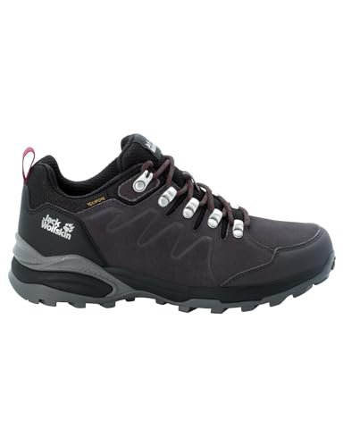 Jack Wolfskin Refugio Texapore Low W damskie buty trekkingowe, Dark Steel Purple, 35.5 eu