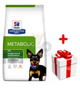 Sucha karma dla psów - HILL'S PD Prescription Diet Metabolic Mini Canine 1kg + niespodzianka dla psa GRATIS! - miniaturka - grafika 1