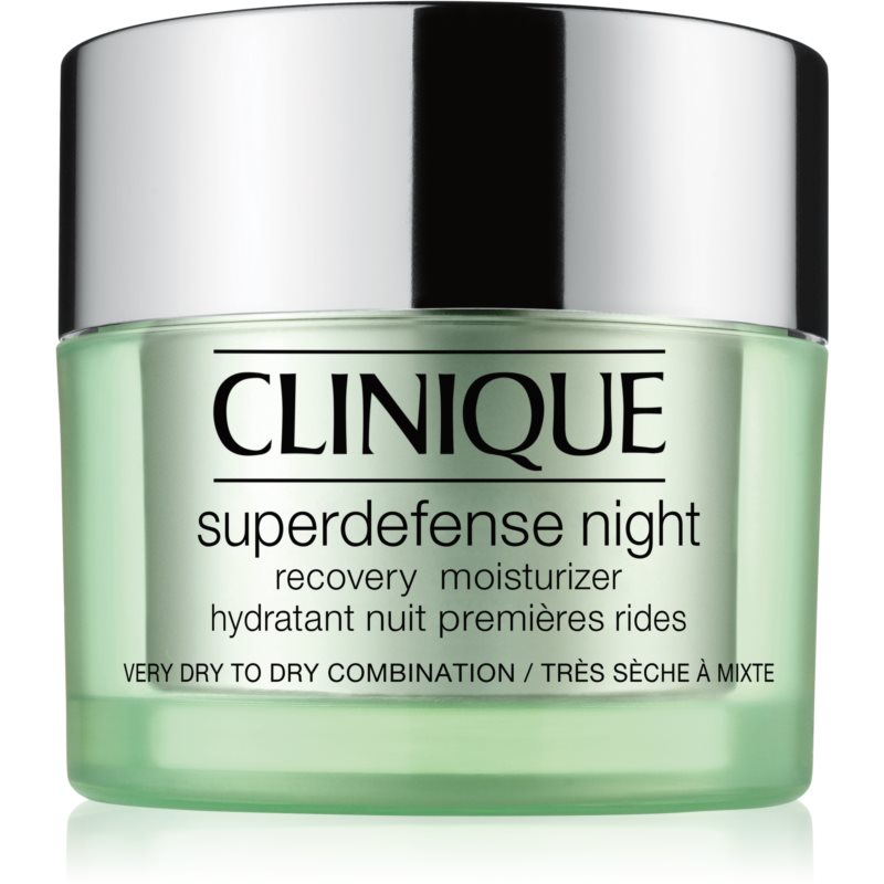 Clinique Superdefense Night Recovery Moisturizer typ skóry 3/4 Krem do twarzy 50ml