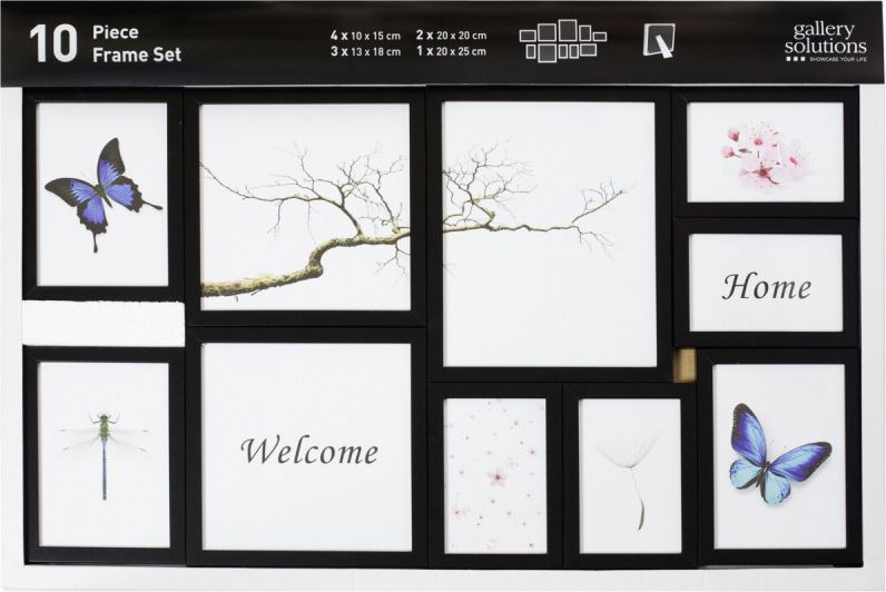 Ramka Nielsen Design na 10 zdjęć, czarny 8999176
