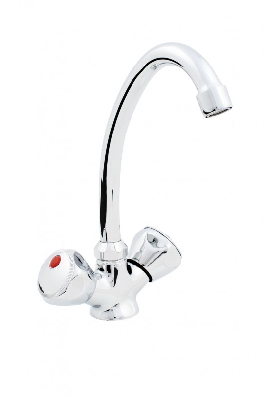 Bateria kuchenna Hydroland Standard stojąca chrom B105