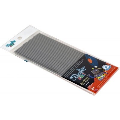 3Doodler Filament EKO - Wkłady zapasowe do długopisu Start 24 sztuki, szare ECO-08