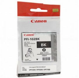 Tusz Canon oryginalny tusz PFI-102BK, black 0895B001