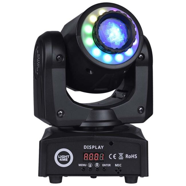LIGHT4ME 30 SPOT RING - Głowica ruchoma LED, 30 W