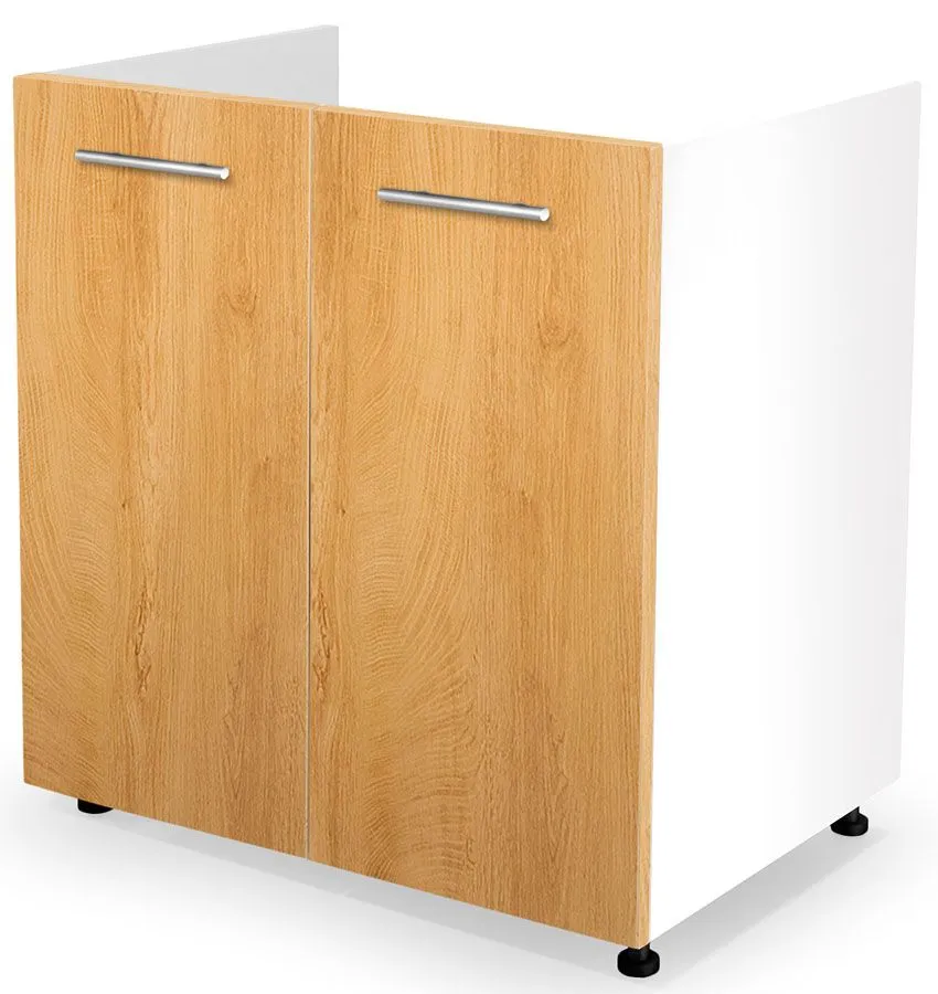 Szafka pod zlewozmywak dąb miodowy R1-E01