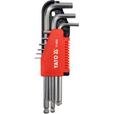 Yato Klucze imbus YT-0505 1,5-10 mm 9 cz.