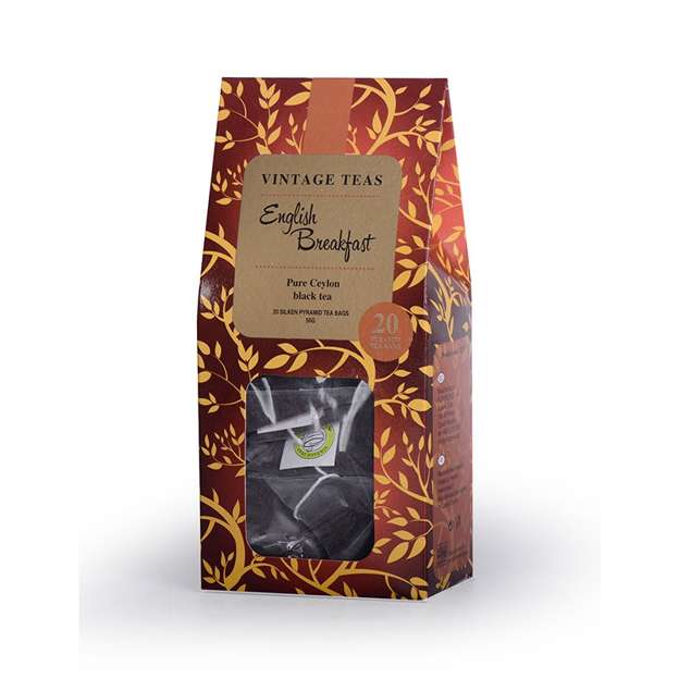 VINTAGE TEAS Czarna herbata Vintage Teas English Breakfast 20x2,5g 6953-uniw