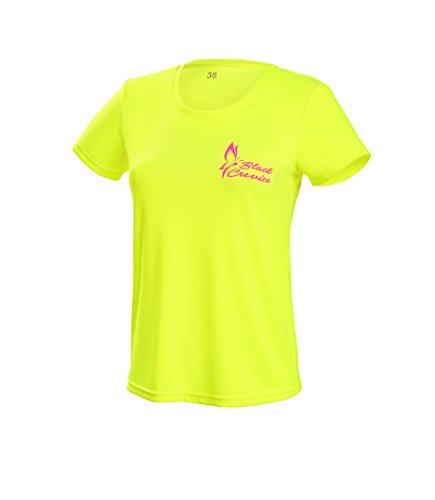 Black Crevice Black Crevice Damski T-shirt Function, yellow2, 42 BCR281723-Y2-42