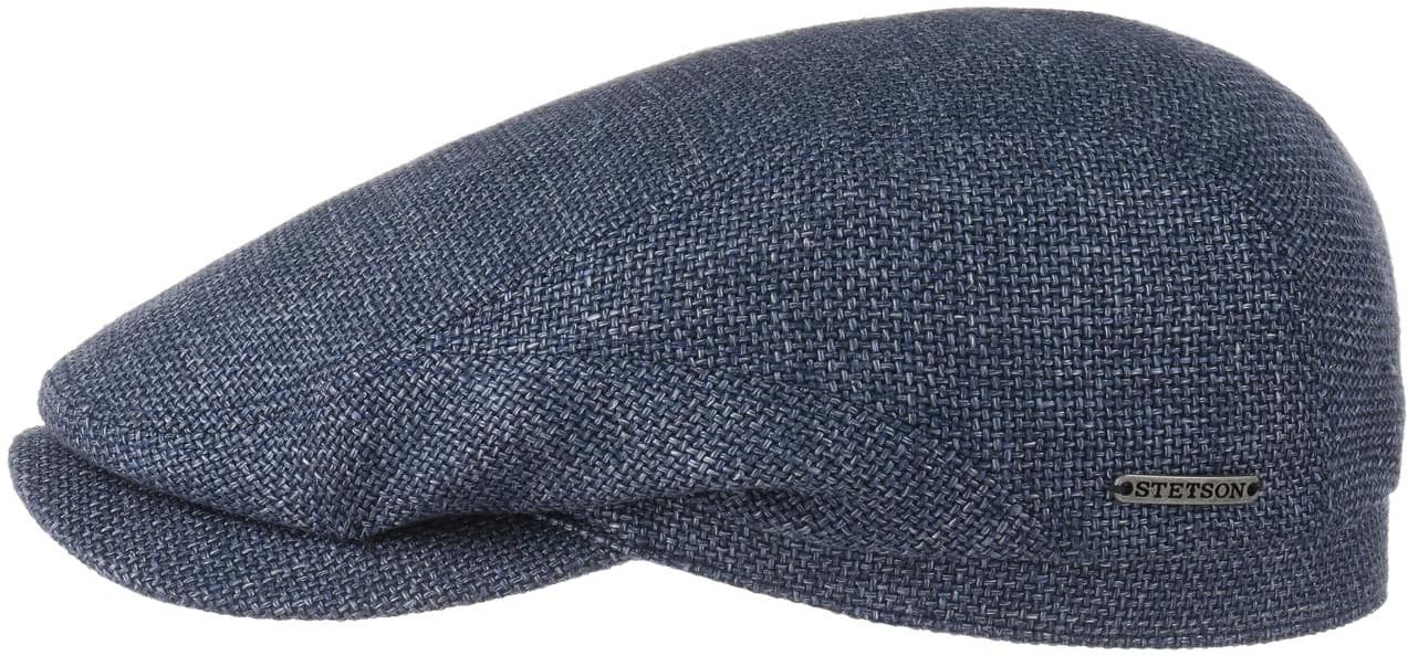 Kaszkiet z Lnem Taleco Wool by Stetson, niebieski, 60 cm