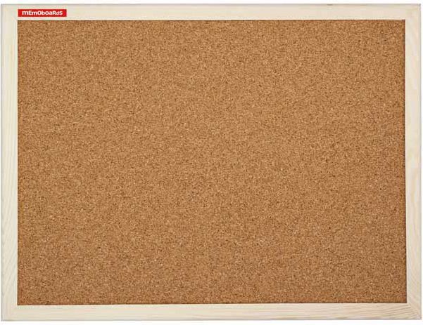 Memoboards Tablica korkowa 90x60cm TC96