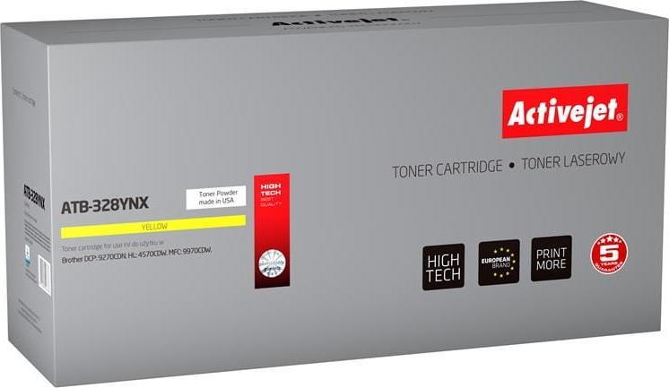 Toner Activejet ATB-328YNX Yellow Zamiennik TN-328 ATB-325YNX