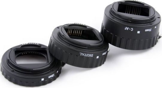 Konwerter MeiKe Pierścienie Pośrednie Makro Af Autofocus Do Canon Eos [ef / Ef-s]