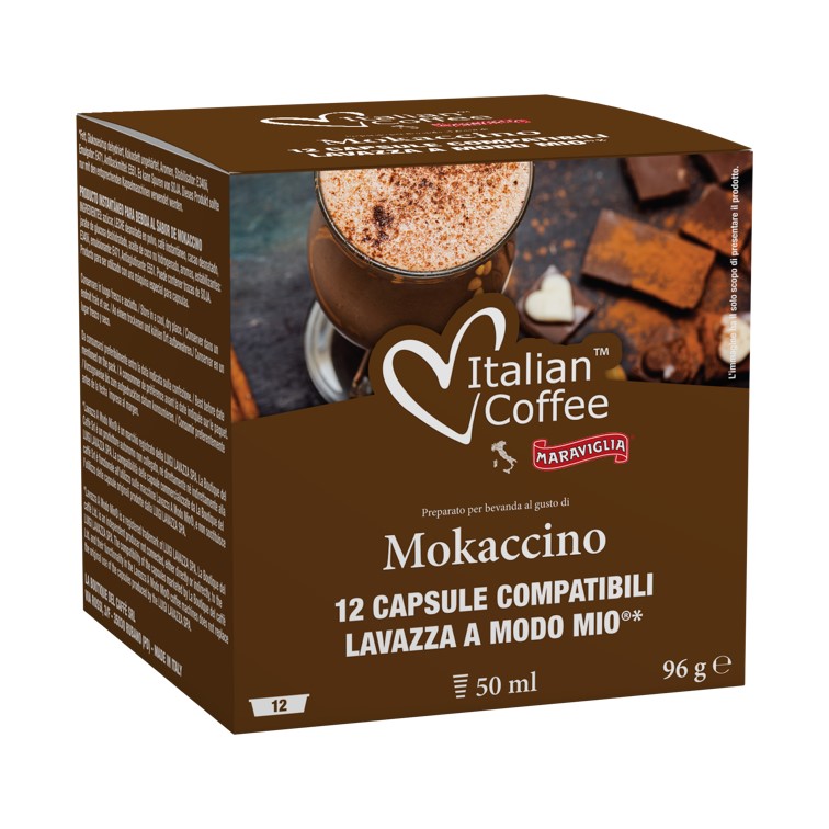 Italian Coffee Mokaccino 12 kapsułek do Lavazza A Modo Mio