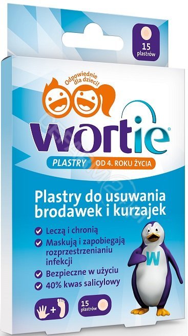 Vitamed Wortie plastry do usuwania brodawek i kurzajek x 15 szt |  OD 199 PLN!