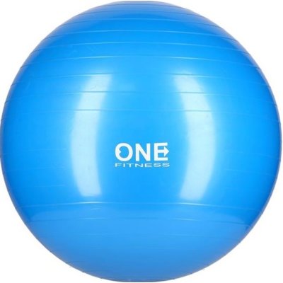 ONE FITNESS GYM BALL 10 55CM BLUE PIŁKA GIMNASTYCZNA ONE FITNESS