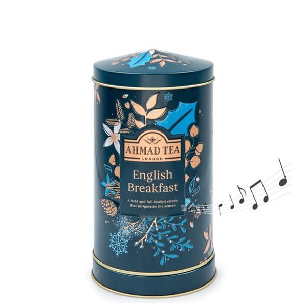 Ahmad TEA Twilight Round Music Caddy Eng Breakfast 80g AHM.ROUND.MUSIC.EB80