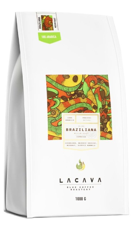LACAVA SPECIALTY COFFEE ROASTERY Kawa ziarnista LaCava Braziliana 1kg 4453-uniw
