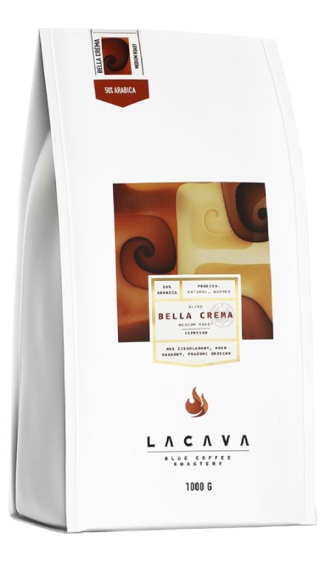 LACAVA SPECIALTY COFFEE ROASTERY Kawa ziarnista LaCava Bella Crema 1kg 4449-uniw