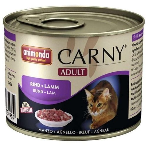 Animonda Carny Dorosłe Wołowina i Jagnięcina 200g 83-553
