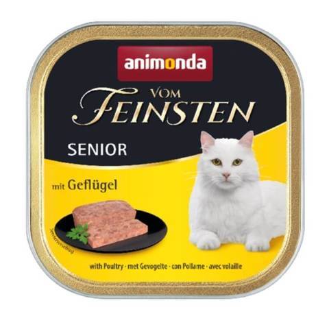 Animonda Vom Feinsten Senior Cat z drobiem 100g