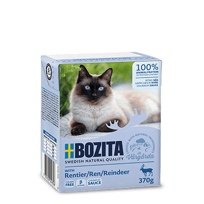 Bozita Cat Renifer W Sosie 370g - Renifer W Sosie 370g