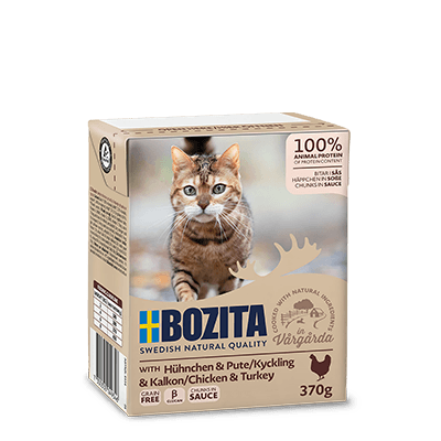 Bozita Cat Kurczak I Indyk W Sosie 370g - Kurczak I Indyk W Sosie 370g