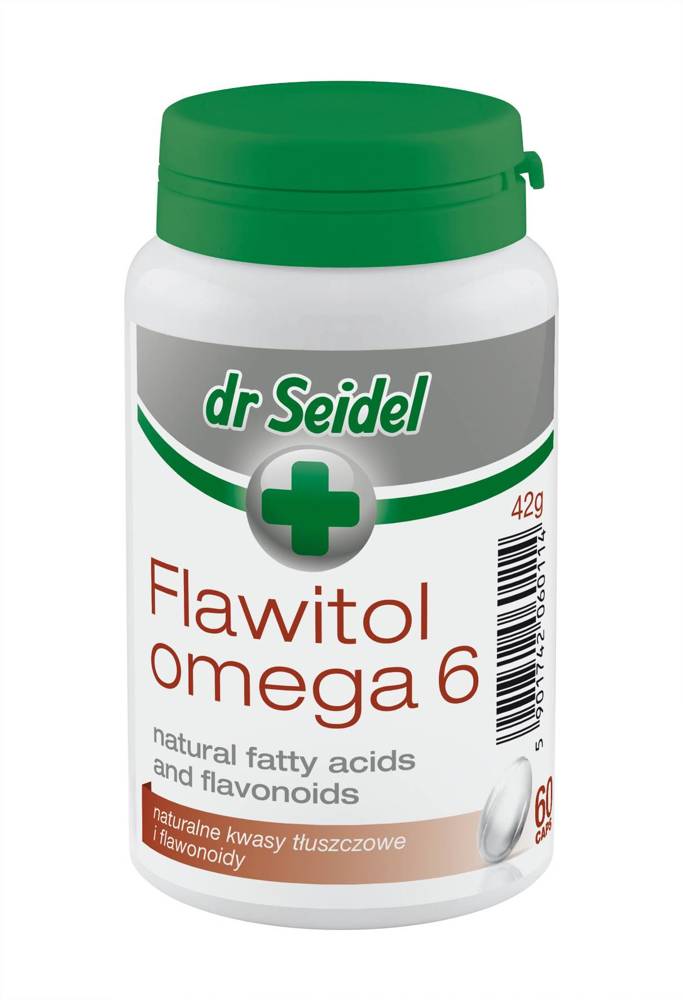 Dr Seidla FLAWITOL Omega 6 Preparat z flawonoidami z winogron