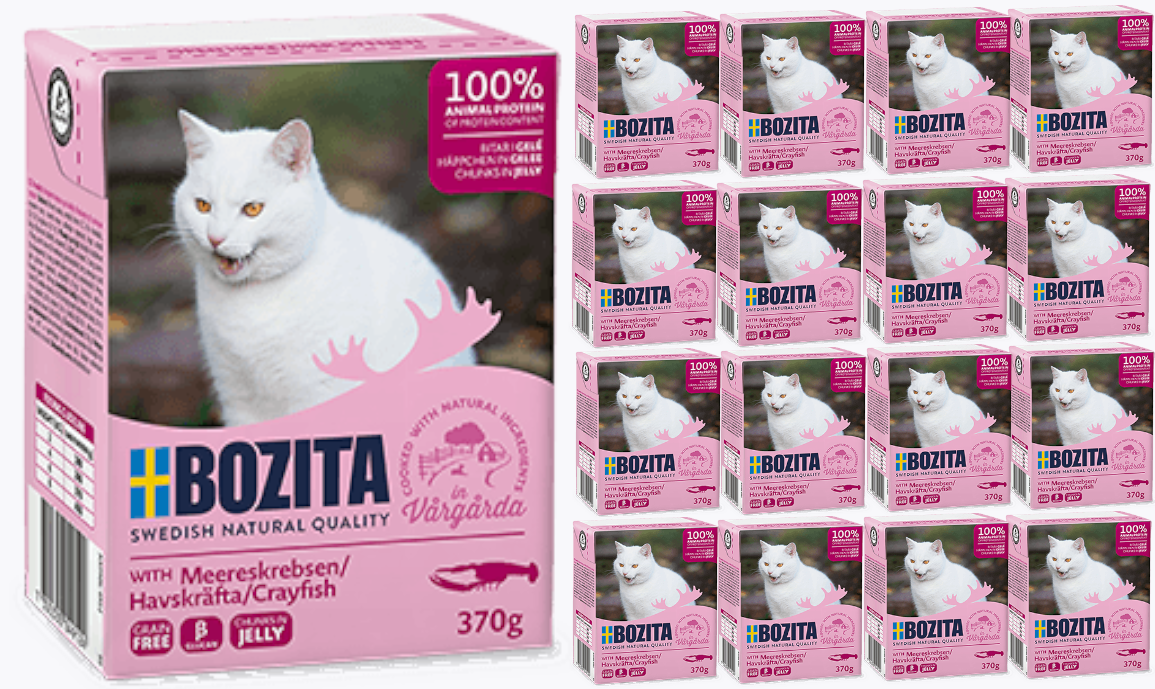 Bozita Cat Rak W Galaretce 16 x 370g