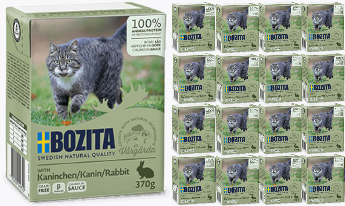 Bozita Cat Królik W Sosie 16 x 370g