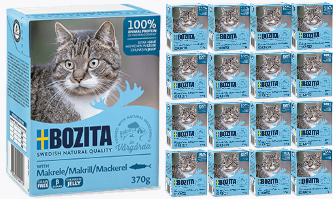 Bozita Cat Makrela W Galaretce 16 x 370g