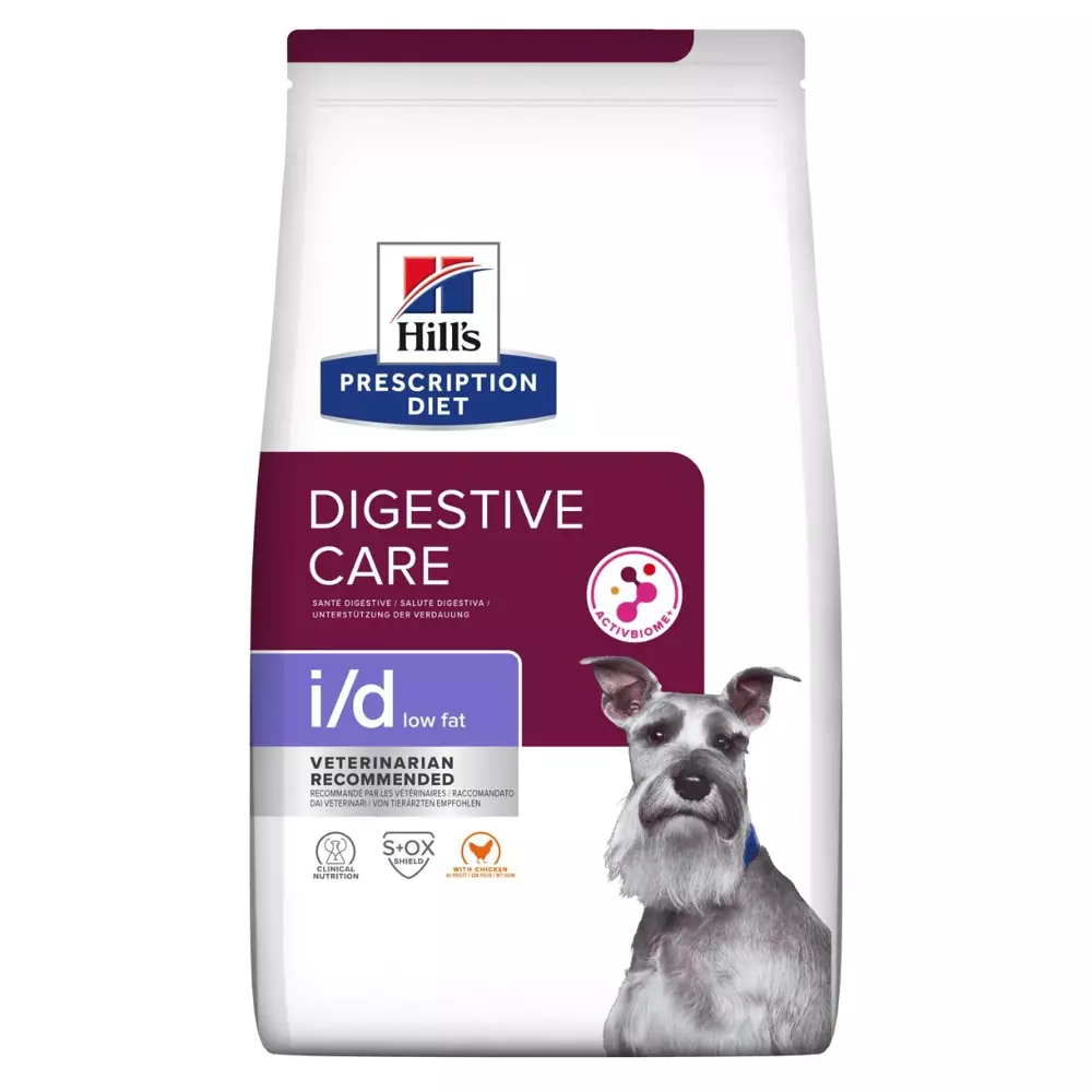 Hills Prescription Diet I/D Digestive Care Low Fat Canine 12 kg