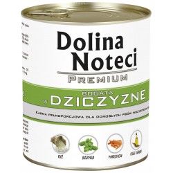 Dolina Noteci PREMIUM bogata w dziczyznę 800g