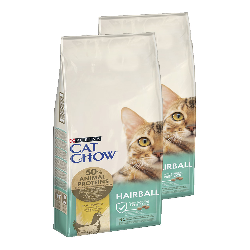 Purina PURINA Cat Chow Special Care Hairball Control 2x15kg