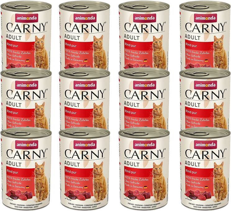 Animonda Cat Carny Adult smak: wołowina 12 x 400g