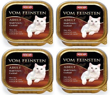 Animonda Vom Feinsten Adult Cat smak: Mix różnych mięs 6 x 100g
