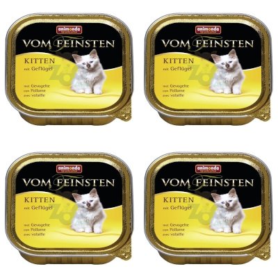 Animonda Vom Feinsten Kitten smak: z drobiem 6 x 100g