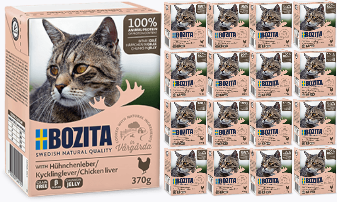 Bozita Cat Wątróbka Drobiowa W Galaretce 16 x 370g