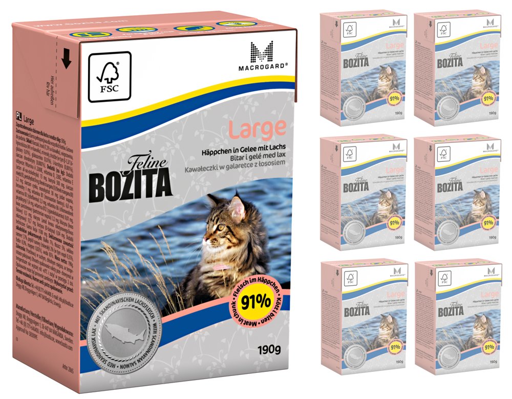 Bozita Feline Large 6 x 190g