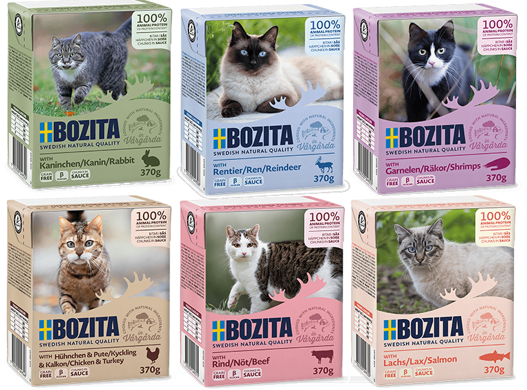 Bozita Cat Pakiet Próbny W Sosie 6 x 370g