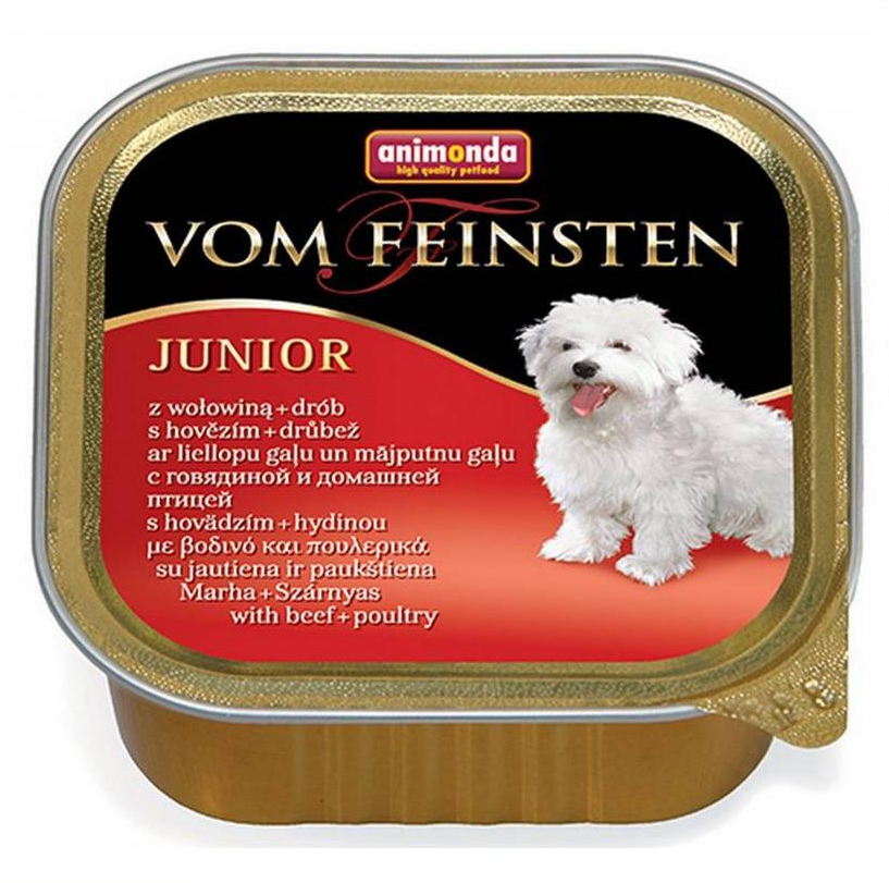Animonda Vom Feinsten Szczenięta Wołowina i Drób 150g 82-972