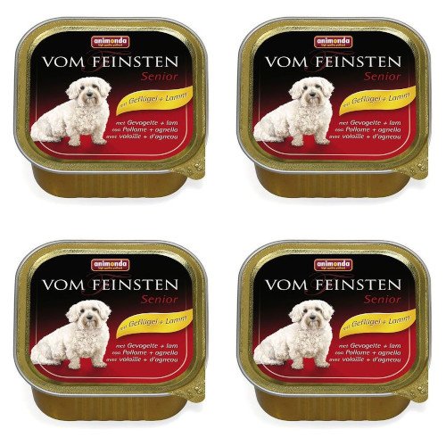 Animonda Dog Vom Feinsten Senior smak: drób z jagnięciną 6 x 150g