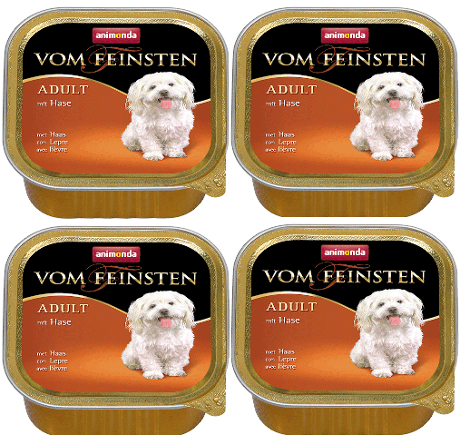 Animonda Dog Vom Feinsten Adult smak: królik 24 x 150g