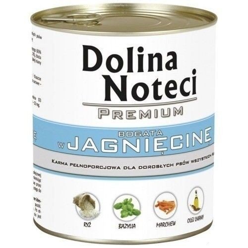 Dolina Noteci PREMIUM bogata w jagnięcinę 6 x 800g