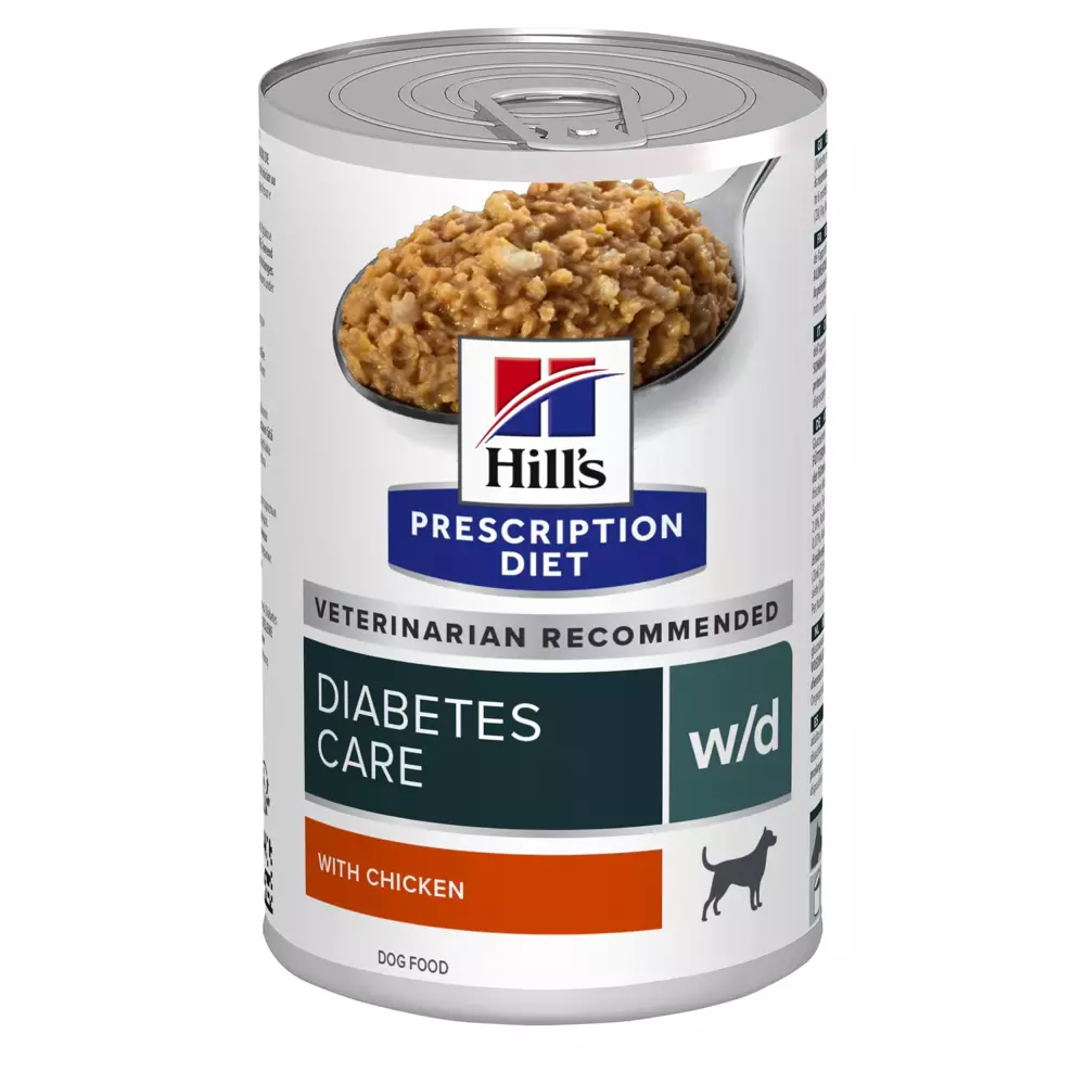 HILL'S PD Prescription Diet Canine w/d 6x370g - puszka