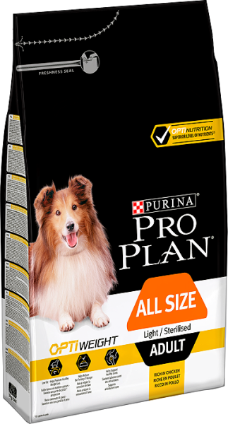 Purina Pro Plan Optiweight Adult All Size Light&Sterilised 14 kg