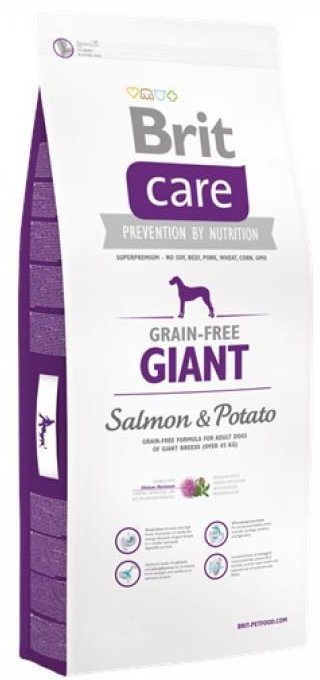 Brit Care Grain-Free Adult Giant Salmon&Potato 12 kg