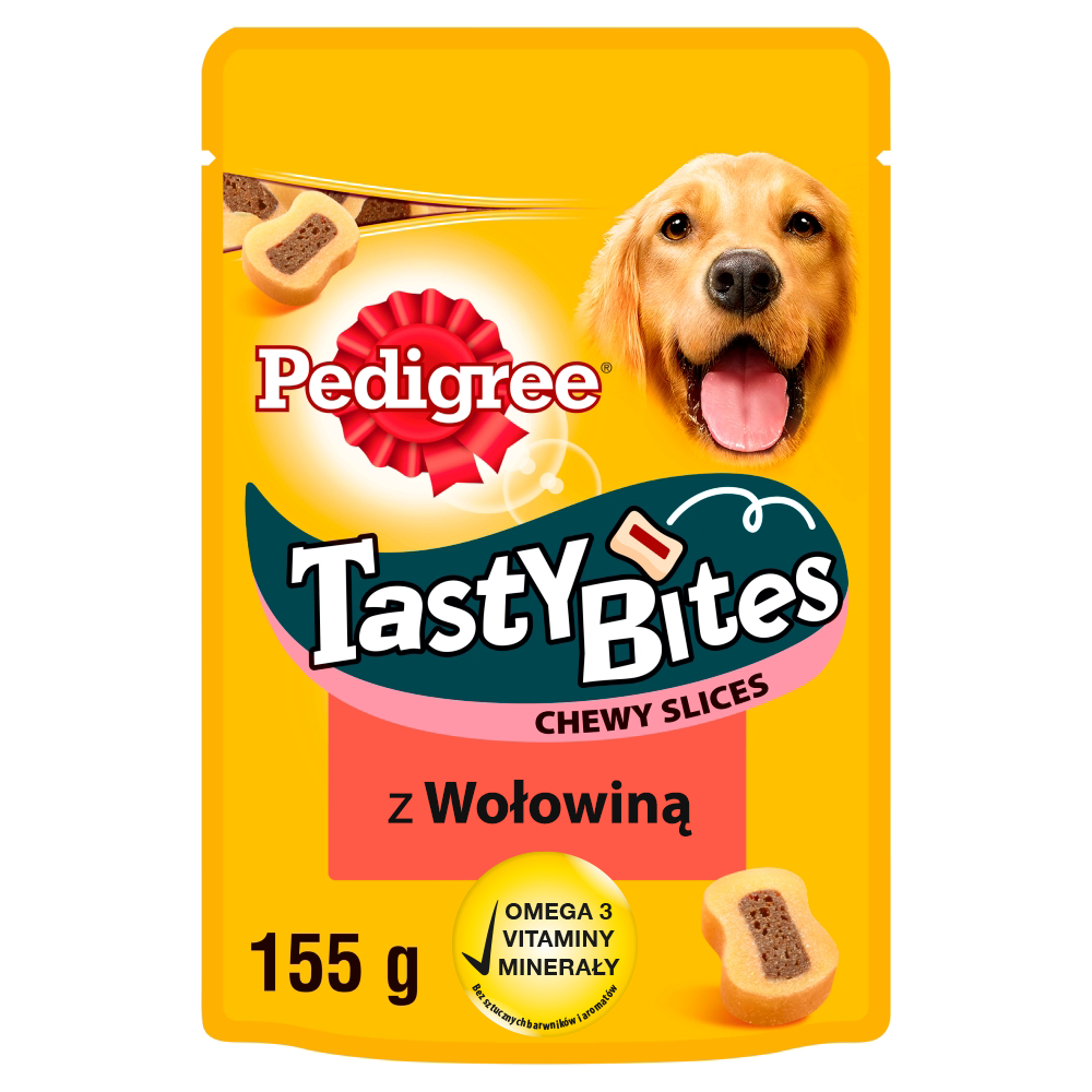 Pedigree Tasty Bites Chewy Slices 155g